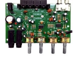 2 CHANNEL AMPLIFIER WITH MIC INPUT