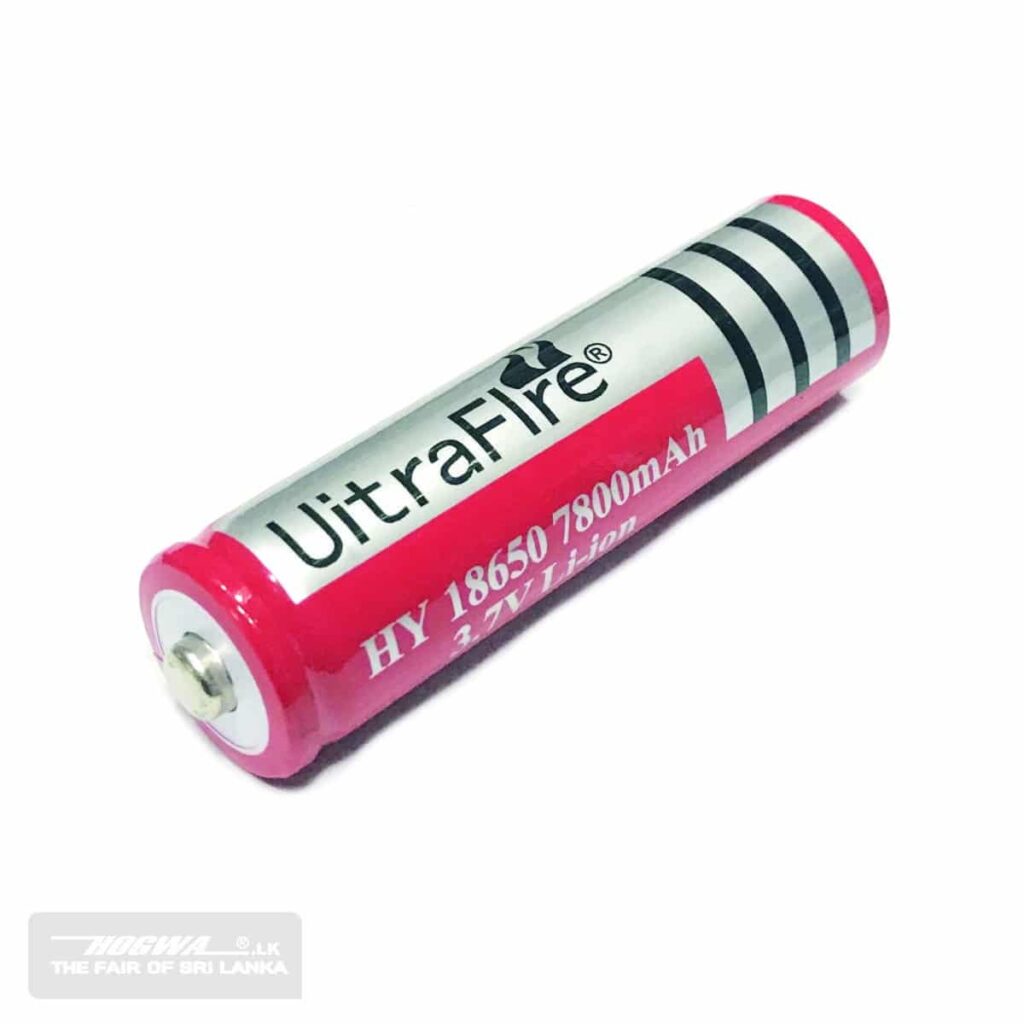 18650 RECHARGEABLE BATTERY-Ultrafire-3.7V-7800MAH - Chinahub.lk