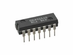 CD4023 - 4 CH-2 INPUT-NAND GATES IC