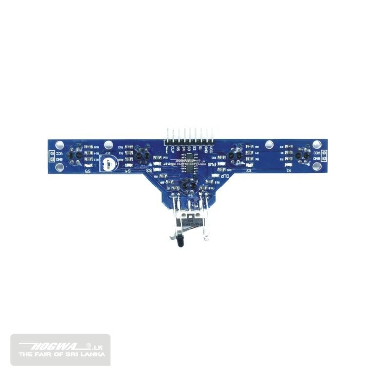 5-IR SENSOR ARRAY WITH A BUMP SWITCH - Chinahub.lk