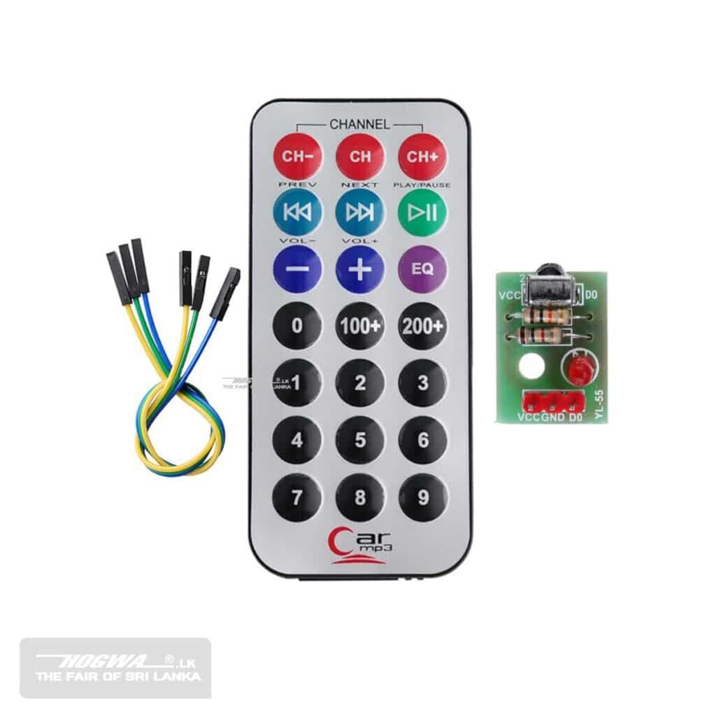 HX-1838 IR REMOTE CONTROL MODULE-WHITE - Chinahub.lk