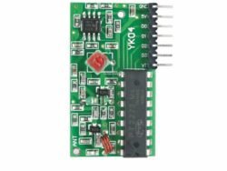 4 CHANNEL WIRELESS RF REMOTE CONTROL WITH RECEIVER-433MHZ