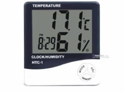 DIGITAL TEMPERATURE-CLOCK AND HUMIDITY DISPLAY