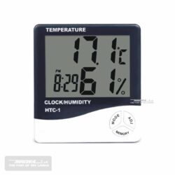 digital temperature clock and humidity display 1