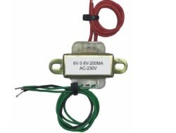 6V 200MA TRANSFORMER COPPER