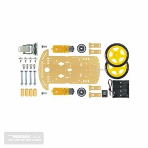 2 Wheel Arduino Car Kit-chassis - Chinahub.lk