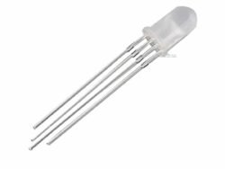 4 Pin RGB Led 5mm-matt 4 pcs pack