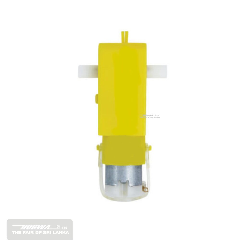 Arduino Gear Motor-yellow - Chinahub.lk