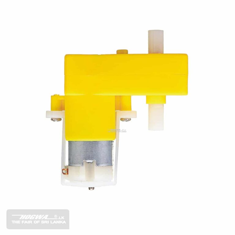 Arduino Gear Motor-yellow L-shape - Chinahub.lk