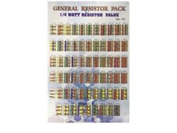 Resistor Pack Quarter 1/4watts