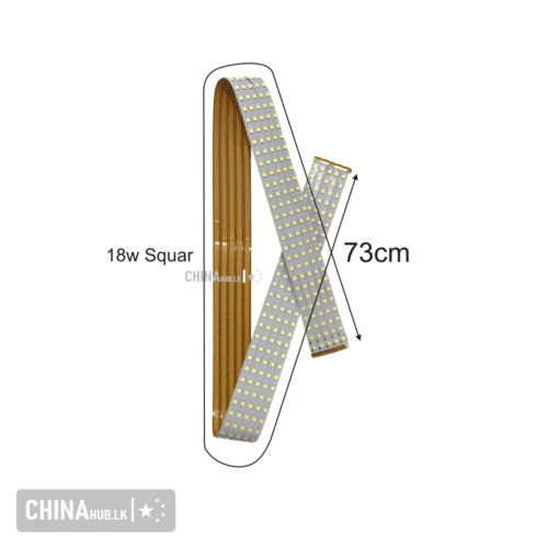 18w Panel Light Strip square 2-pcs - Image 4