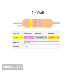 0.47 ohm 1 watt resistor