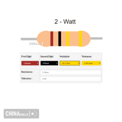 1 ohm 2 watt resistor