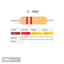 1.2 ohm half watt resistor