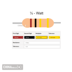 10 ohm half watt resistor