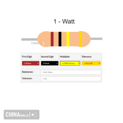 100k 1 watt resistor