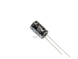 100uf 50v electrolytic Capacitor 5 pcs pack