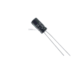 10uf 25v electrolytic Capacitor 5 pcs pack