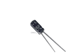 10uf 50v electrolytic Capacitor 5 pcs pack