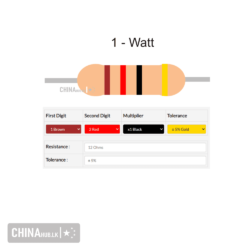 12 ohm 1 watt resistor