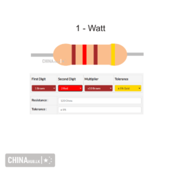 120 ohm 1 watt resistor