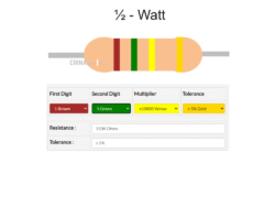 150k Resistor half watt 10 pcs pack