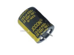 150uf 450v electrolytic Capacitor 1 pcs pack