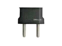 2 pin plug converter