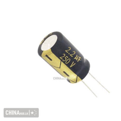 2.2uf 250v electrolytic 1