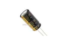 2200uf 25v electrolytic Capacitor 2 pcs pack