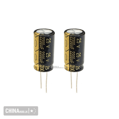 2200uf 25v electrolytic capacitor 2