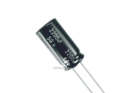 2200uf 50v electrolytic Capacitor 2 pcs pack