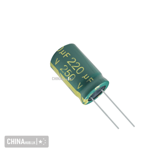 220uf 250v electrolytic 1