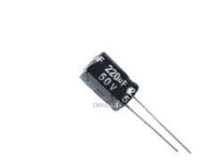 220uf 50v electrolytic Capacitor 5 pcs pack