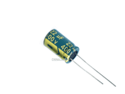 22uf 400v electrolytic Capacitor 5 pcs pack