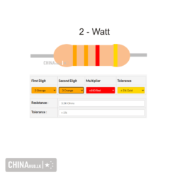 3.3k 2 watt resistor