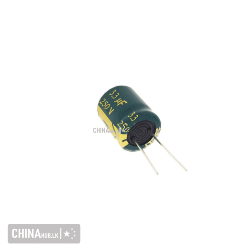 3.3uf 250v electrolytic 1