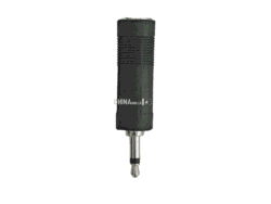 3.5 mm jack to 6.5 mm jack converter socket