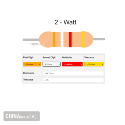 3.9 k 2 watt resistor