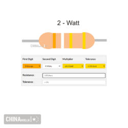 3.9 ohm 2 watt resistor