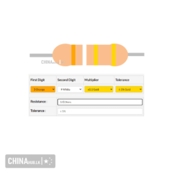 3.9 ohm resistor