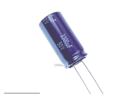 3300uf 50v electrolytic Capacitor 2 pcs pack