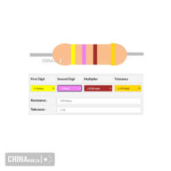 470 ohm resistor