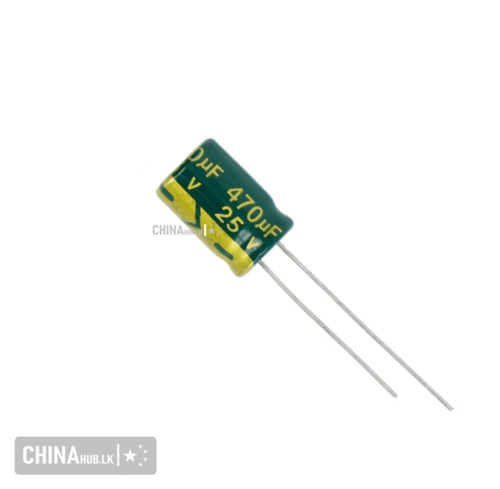 470uf 25v electrolytic capacitor 1