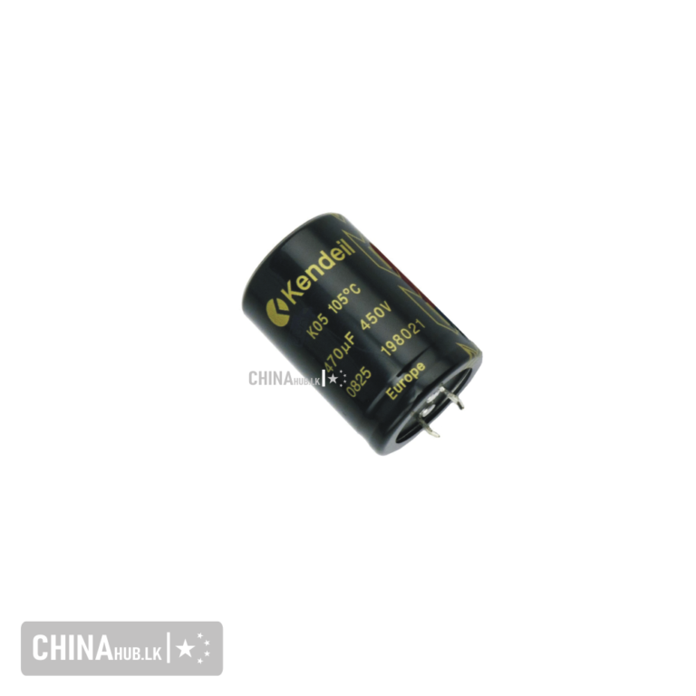 PF Brand 470uF 250V Electrolytic Capacitor - 22x35mm, High Quality