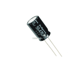 470uf 50v electrolytic Capacitor 5 pcs pack