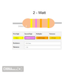 47k 2 watt resistor