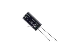 47uf 250v electrolytic Capacitor 5 pcs pack