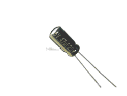 47uf 25v electrolytic Capacitor 5 pcs pack