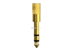 6.5 mm jack to 3.5 mm base converter stereo